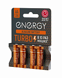 Батарейка алкалиновая Energy Turbo LR6/4B (AА)
