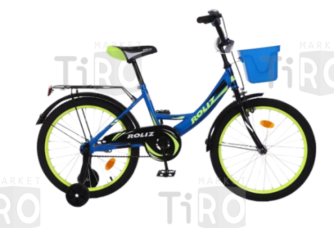Велосипед Roliz 20-301 зеленый