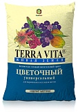Почвогрунт "Живая земля" цветочная Terra vita, 10л