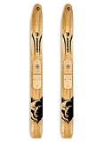 Лыжи деревянные Охотник 155 см, без накладок