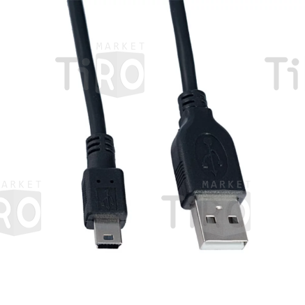 Кабель PERFEO USB2.0 A вилка - Mini USB 5P вилка, 1 метр (U4301)