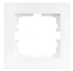 Рамка Lezard Vesna 742-0200-146, 1-ая горизонтальная белая