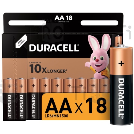 Батарейка DURACELL LR06 18BL ( MN1500 ) (180)
