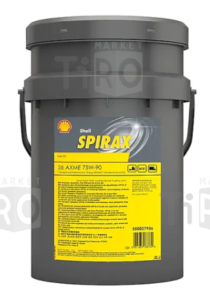Синтетическое масло Shell Spirax S6 Аxme 75W90 GL-5, 20л
