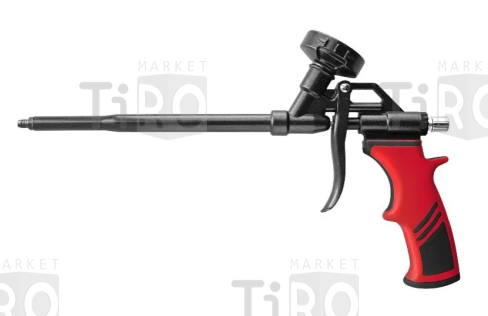 Пистолет для монтажной пены усиленный, тефлоновое покрытие иглы и кольца-адаптера "Fomeron Clean ХТ"