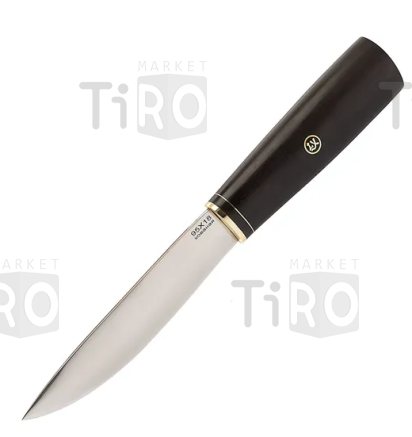 Нож разделочный "Якутский" сталь 95х18, граб