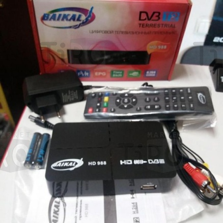 Тюнер для цифрового DVB-T2 HD BAIKAL 988