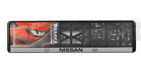 Рамка с защелкой СТД Nissan черная