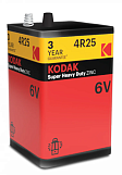 Батарейка Kodak Super Heavy Duty Zinc 4R25-1S [4R25-SP1G, 6.0V]