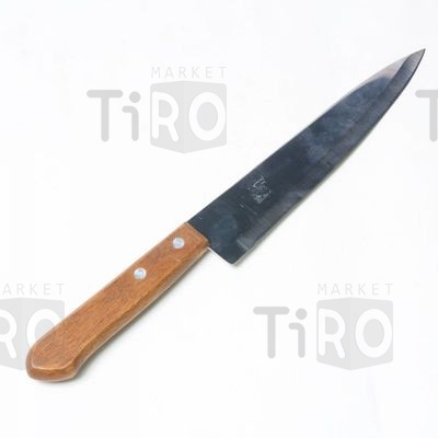 Нож кухонный деревянная ручка 8" 08