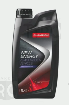Трансмиссионное масло Champion New Energy 75W80, Multi Vehicle, API: GL-4 + (20л)