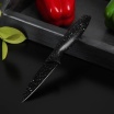 Нож с антиналипающим покрытием "Зефир" для овощей, лезвие 9 см, цвет черный