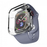Ремешок-чехол Hoco WB09 для Apple Watch Series1/2/3/4/5 38/40мм силиконовый, голубой