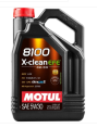 Синтетическое масло Motul 8100 X-Clean EFE 5w30, 100% Synthetic 5 литров