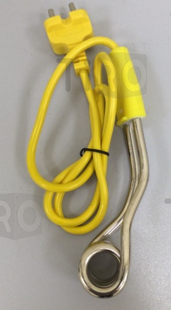 Кипятильник 220В-0,5кВт, желтый, HJ-138