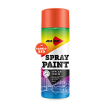 Краска-спрей оранжево-красная Aim-One Spray paint orange 450ML SP-OR14, 450 мл (аэрозоль)