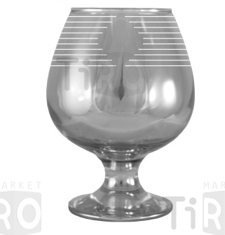 Набор бокалов для шампанского с рисунком "Ромб" цвет "Кварц", EQ233-307/S, 6 предметов