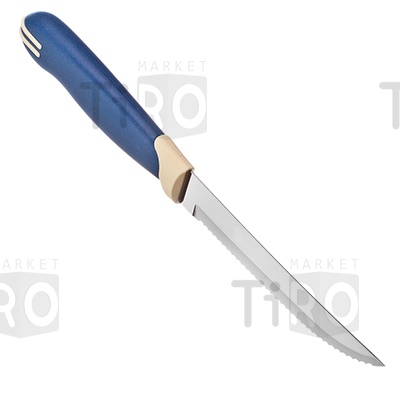 Нож для мяса Tramontina Multicolor 23500/215 12.7см, блистер, цена за 2 штуки