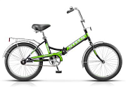 Велосипед BA Street Beat 141, YF-703CTR, 24"; 1s (РФ) (серый-зеленый)