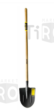Лопата штыковая универсальная с деревянным черенком 1200мм, Zinler (ЛШУЧ1)