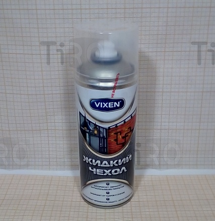 Жидкий чехол Vixen многофункциональное средство защиты, прозрачный, глянцевый, аэрозоль, 520мл