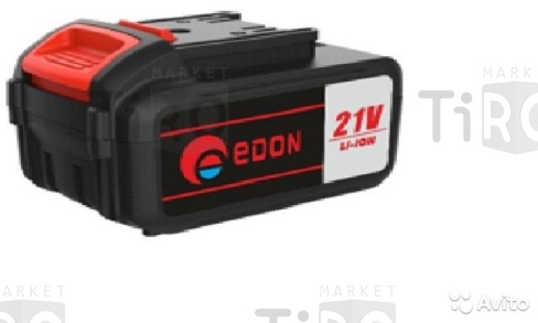 Аккумулятор литий-ионный Edon LIO-1,3, 21В, 1,3А/ч