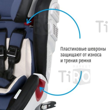 Детское автомобильное кресло Magnate Isofix Smart Travel blue