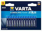Батарейка Varta LongLife Power AAA 8BL+4 (блистер 12 шт) мизинчиковые
