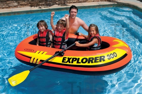 Лодка надувная Explorer 300 Intex 58332