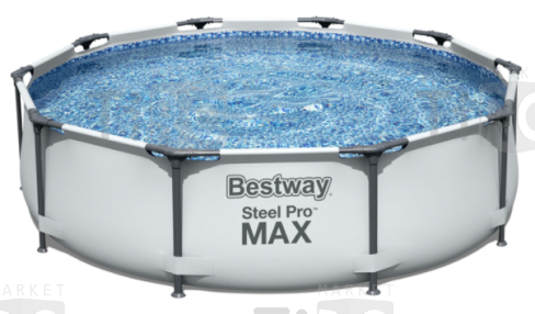 Бассейн каркасный Stell Pro Max, Bestway 56406, 3,05м*0,76м