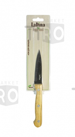 Нож кухонный Branch wood 30101-2 для овощей 18,5см