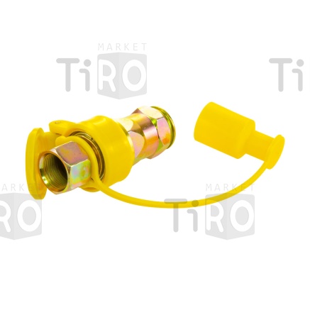 Соединитель пневматический Fer-Ro М22x1,5 yellow HH-096-M22 yellow