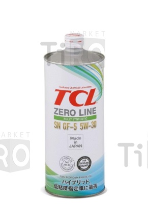 Масло моторное TCL Zero Line Fully Synth Fuel Economy SN GF-5 5w30, 1л 