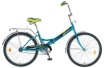 Велосипед Novatrack 24" складной TG синий 24FTG1.BL7-1 #137233, багажник 