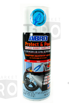 Краска защитная удаляемая на полимерной основе (белая) Abro PR-555-WHT