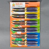 Нож кухонный Domina №3 с зубчиками 5" ручка пластик
