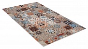 Коврик Shahintex Print icarpet "Плитка Марокко" 103, вырезной, антискользящий 80*120