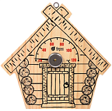 Термометр "Банные штучки" "Парилочка" 17х16х2,5 см для бани и сауны