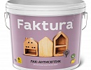 Лак-антисептик Faktura, акриловая основа для защиты древесины, 2,7л орегон