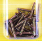 Саморез Оконный сверло, зенкующий 013А-39-25, 3,9*25 (30шт.) цинк
