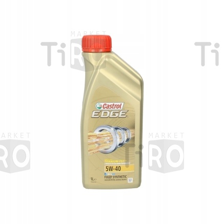 Mасло синтетическое Castrol Edge Titanium Fst 5w40, 1 литр Mасло синтетическое Castrol Edge Titanium Fst 5w40, 1 литр