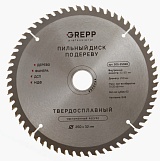Диск пильный по дереву Grepp 305-25060, 250*32мм, 60 зубьев + переходное кольцо 32/30 мм