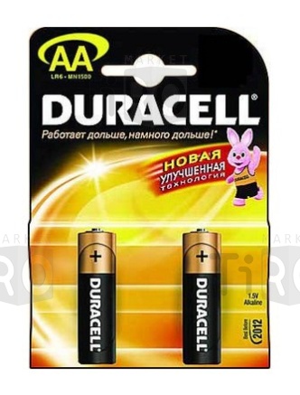 Батарейка Duracell NH АА Basic пальчиковая 2шт./12/48/