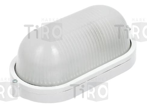 Светильник электрический для бани, металлический, овальный, влагозащищенный, термостойкий