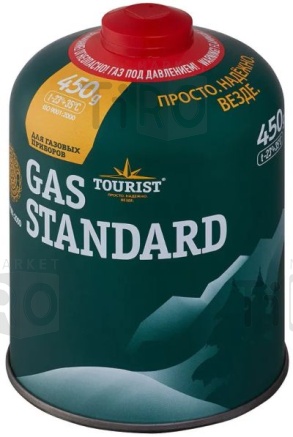 Газ для плитки Standard TBR-450 резьбовое соединение