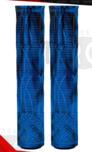 Грипсы Trix 01192, для BMX, резиновые, 166мм, двухцветная комбинация, черно-синий