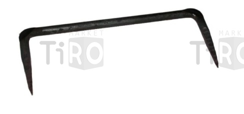 Скоба строительная кованая 250*80мм. d-10мм.