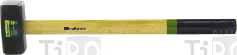 Кувалда кованая деревянная ручка 5000г, Сибртех 10932