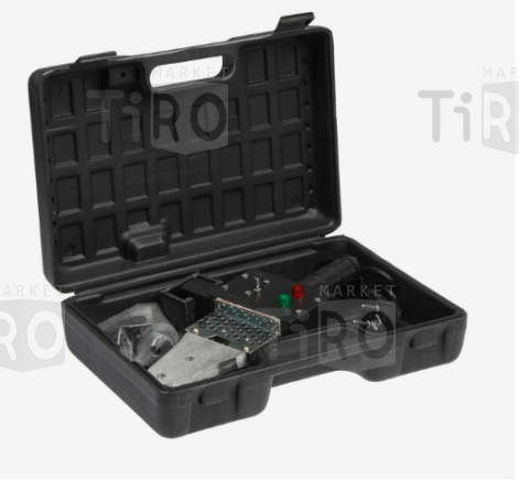 Аппарат для сварки пластиковых труб 0,6кВт, 300С, 3 насадки "Оптима"