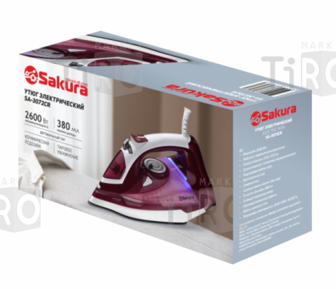 Утюг Sakura SA-3072CR, 2600Вт